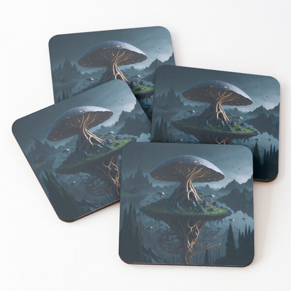 Item preview, Magical Mountain scape Enchanted Oasis Mystic Woodlands designed and sold by RedArtG09.