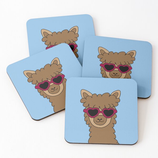 Item preview, Cool cartoon Alpaca wearing shades designed and sold by Scat the cat.
