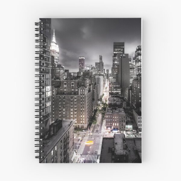 Item preview, New York City At Night From The Rooftops - Color Splash designed and sold by Nicklas81.