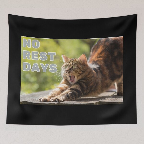 Item preview, No Rest Days designed and sold by Runner's High.