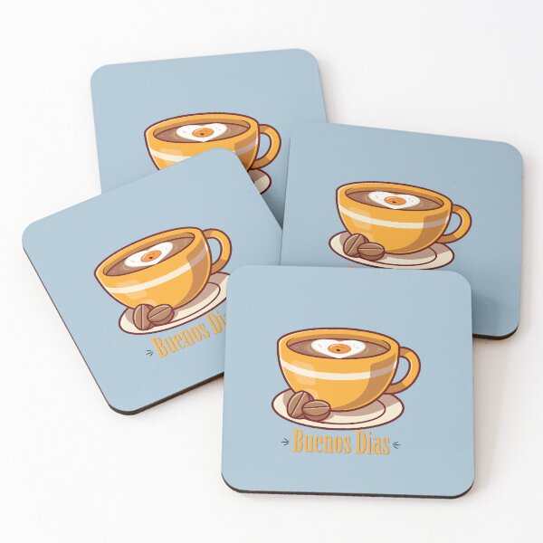 Item preview, Coffee with egg | Buenos Dias | Good Morning | Coffee and Egg designed and sold by Priya Sehgal.