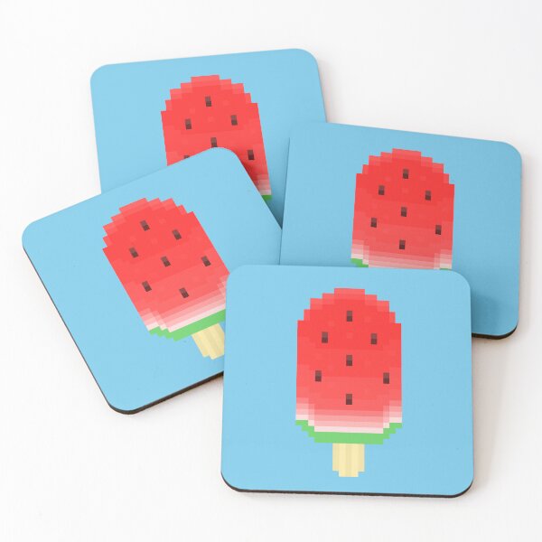 Item preview, pixel watermelon pop designed and sold by autumnalmanac.