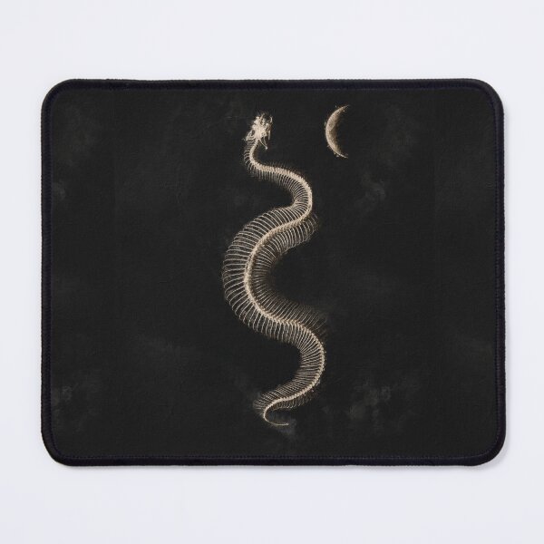 Item preview, Skeleton Snake Oil Painting designed and sold by frydasdesigns.