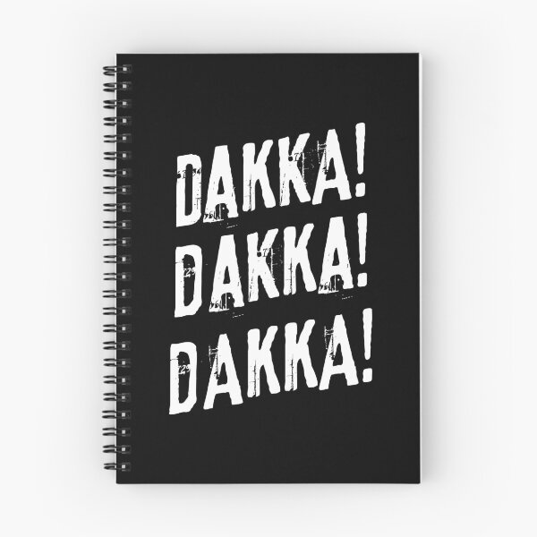 Artikelvorschau, Orks Dakka Dakka Dakka Zitate entworfen und verkauft von pixeptional.