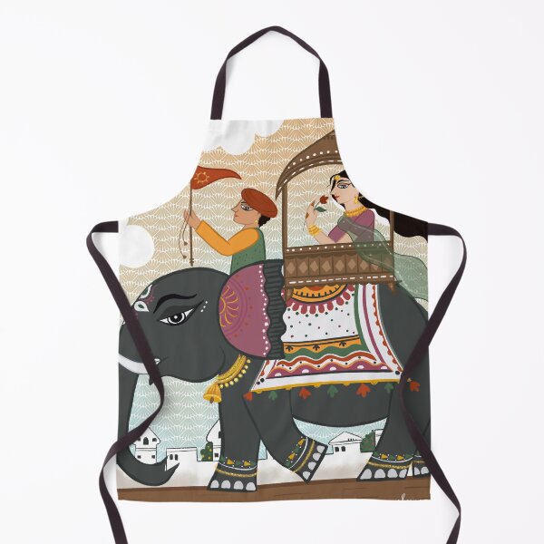 Item preview, Princess on Elephant designed and sold by Soma Chakraborty Debnath.