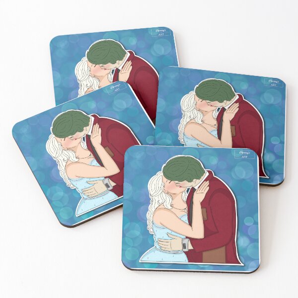Item preview, Zombies - Zed and Addison Kiss designed and sold by Chrissybell648.