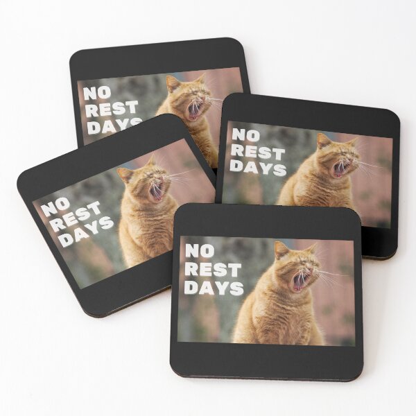 Item preview, No Rest Days designed and sold by Runner's High.