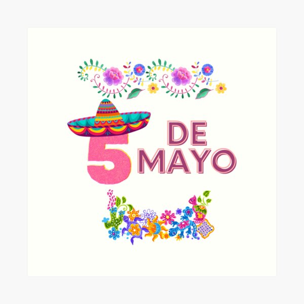 Aperçu de l'œuvre Cinco De Mayo créée et vendue par MeeksPrinTing.