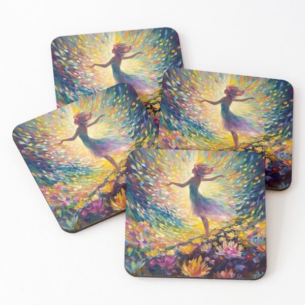 Item preview, Dancing in the Garden 1 designed and sold by Red Witch Art.