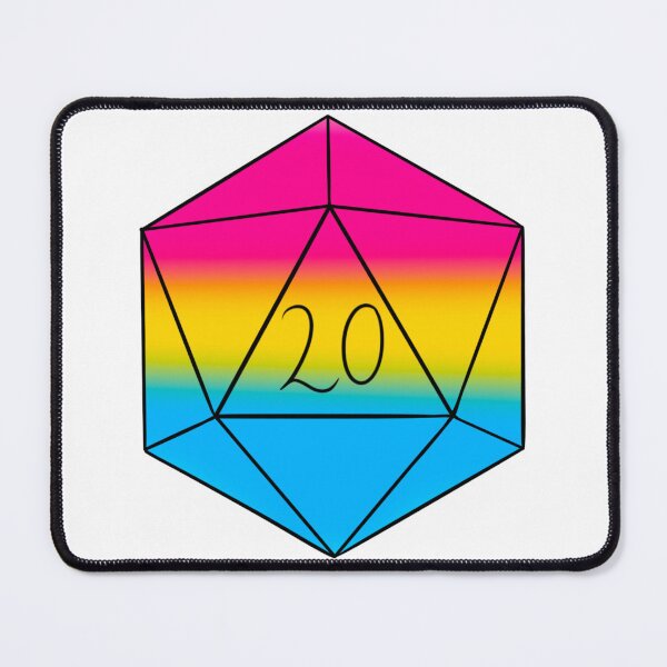 Item preview, pan d20 designed and sold by Little Crows Trinkets.