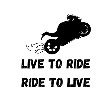 Artwork thumbnail, LIVE TO RIDE RIDE TO LIVE Motorcycle sticker design by YammsDesign