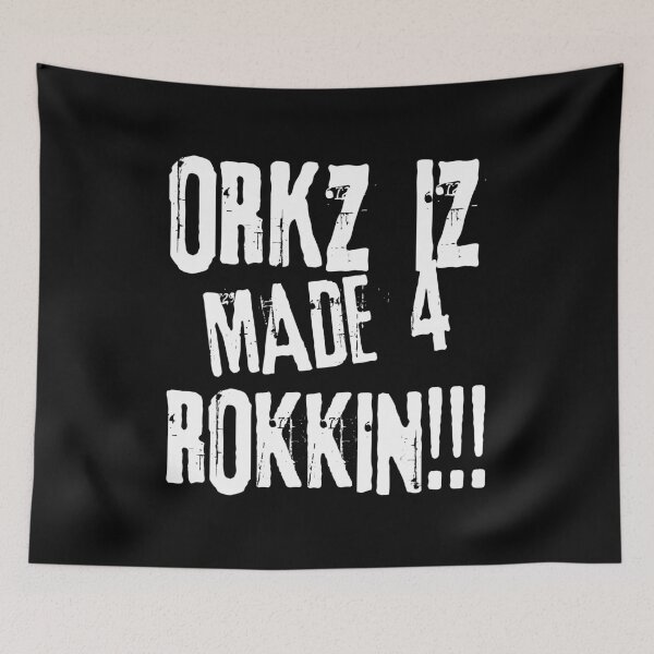 Item preview, Orkz iz Made 4 Rokkin!!! designed and sold by pixeptional.