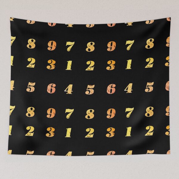Item preview, 1 to 9 numbers  designed and sold by NumbersFort.