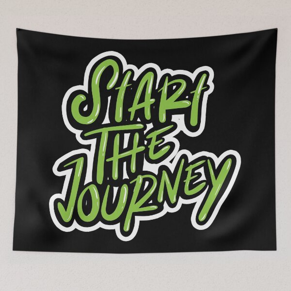 Item preview, Start The Journey Text Typography designed and sold by Goba Bali Studio.