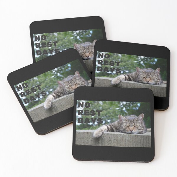 Item preview, No Rest Days designed and sold by Runner's High.