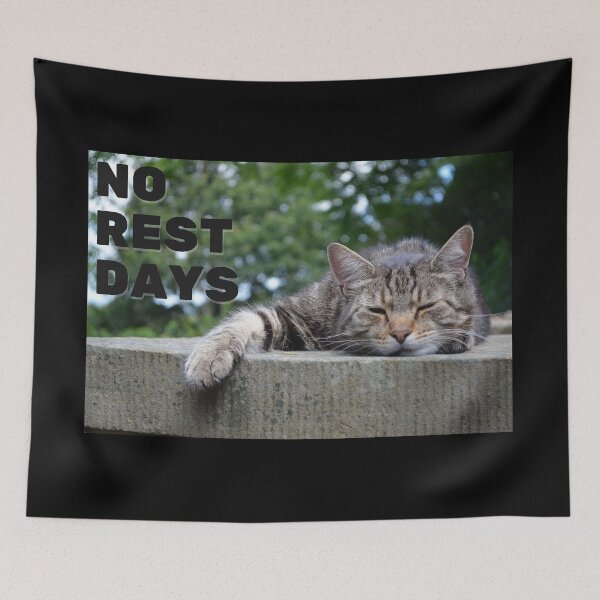 Item preview, No Rest Days designed and sold by Runner's High.