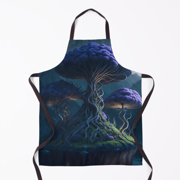 Item preview, Ethereal Celestial Paradise Forest Fantasy Vibrant  designed and sold by RedArtG09.