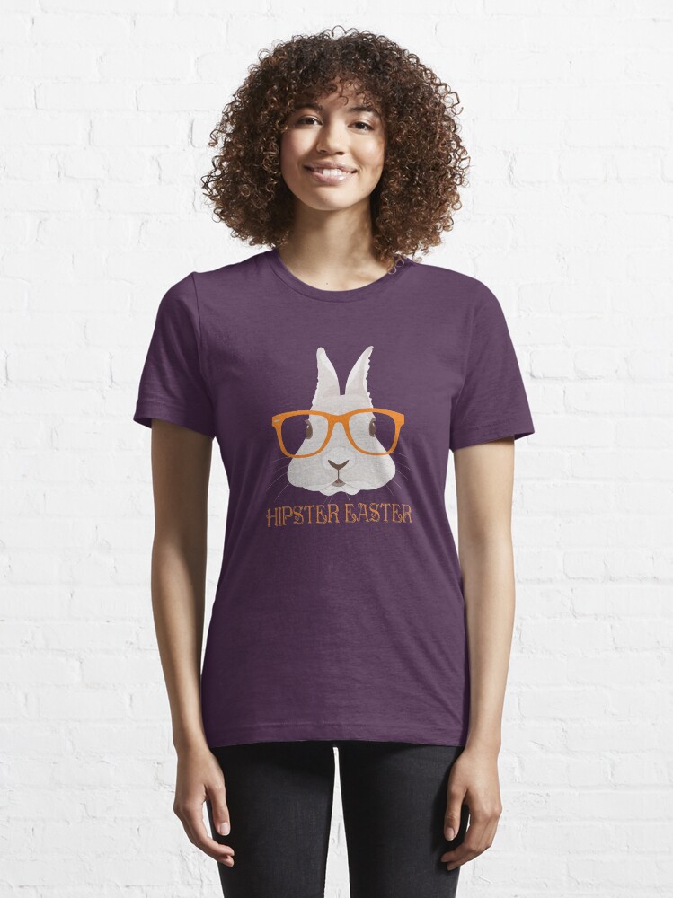 Alternate view of Hipster Easter Essential T-Shirt