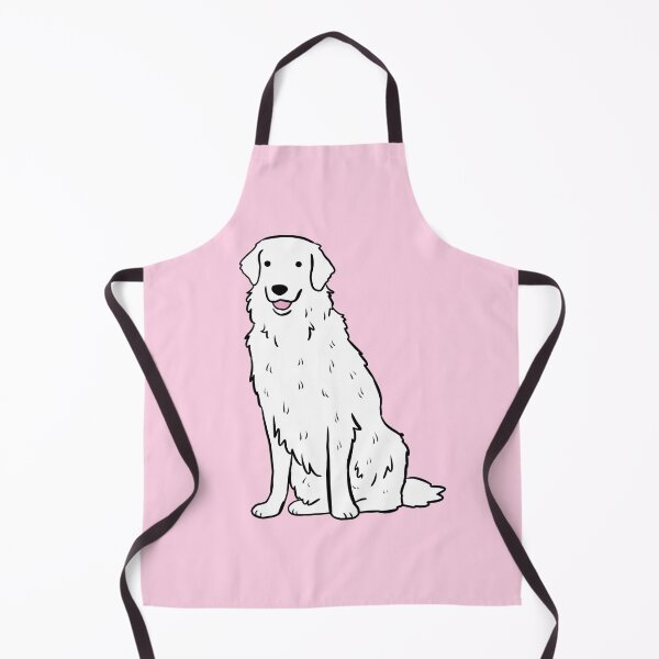 Item preview, Kuvasz cute dog illustration designed and sold by Yarafantasyart.