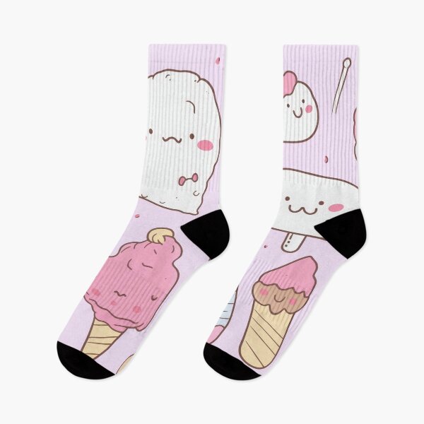 Item preview, Cute happy kawaii sweets doodling designed and sold by Tim Münnig.