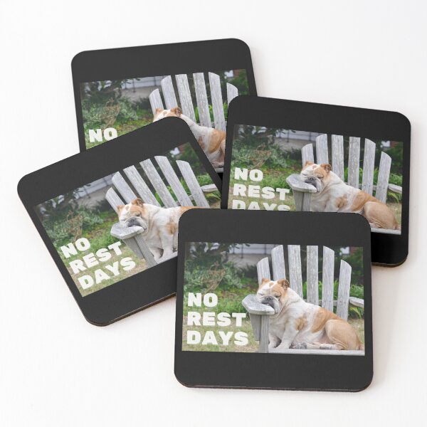 Item preview, No Rest Days designed and sold by Runner's High.