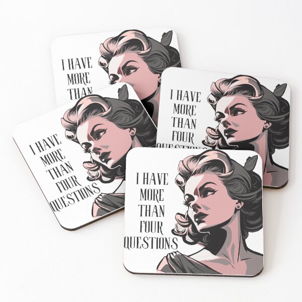 Item preview, I Have More Than Four Questions designed and sold by GabrielleNG.