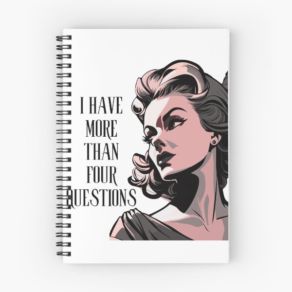 Item preview, I Have More Than Four Questions designed and sold by GabrielleNG.