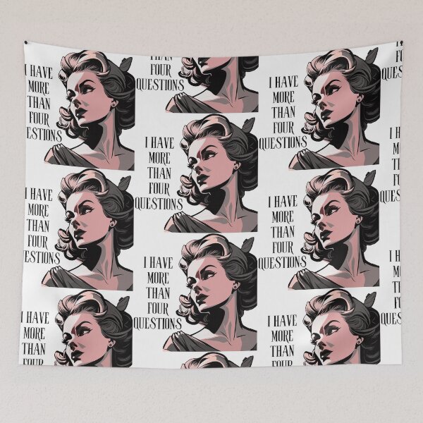 Item preview, I Have More Than Four Questions designed and sold by GabrielleNG.