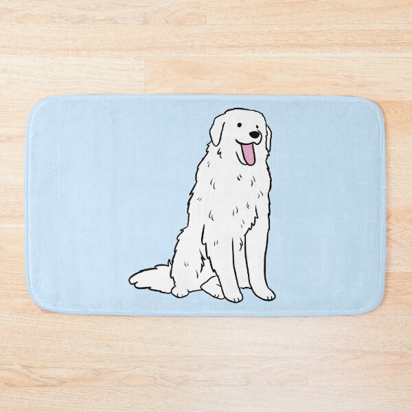 Item preview, Kuvasz cute dog illustration  designed and sold by Yarafantasyart.