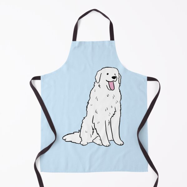 Item preview, Kuvasz cute dog illustration designed and sold by Yarafantasyart.