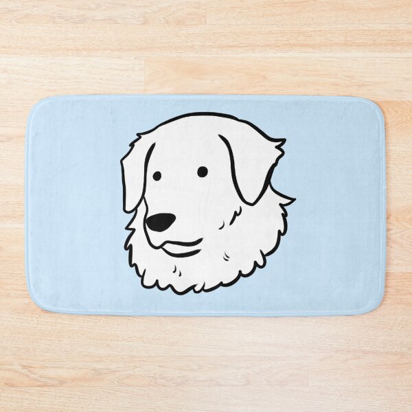 Item preview, Kuvasz cute dog illustration  designed and sold by Yarafantasyart.