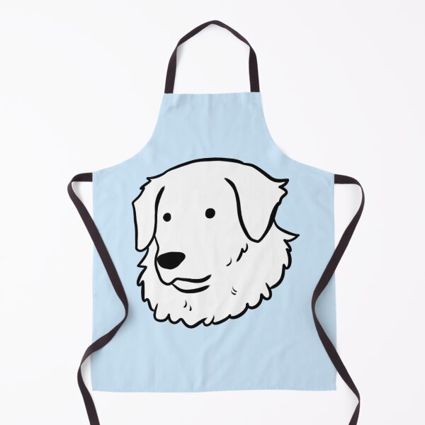 Item preview, Kuvasz cute dog illustration designed and sold by Yarafantasyart.