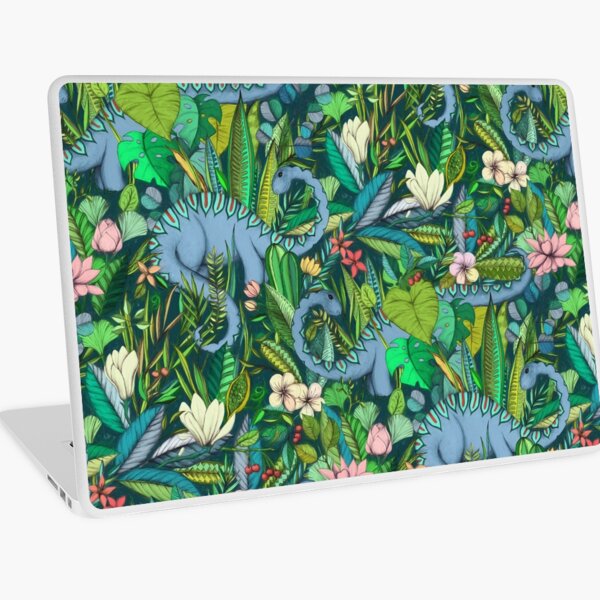 Item preview, Botanique Improbable avec Dinosaures - vert foncé designed and sold by micklyn.