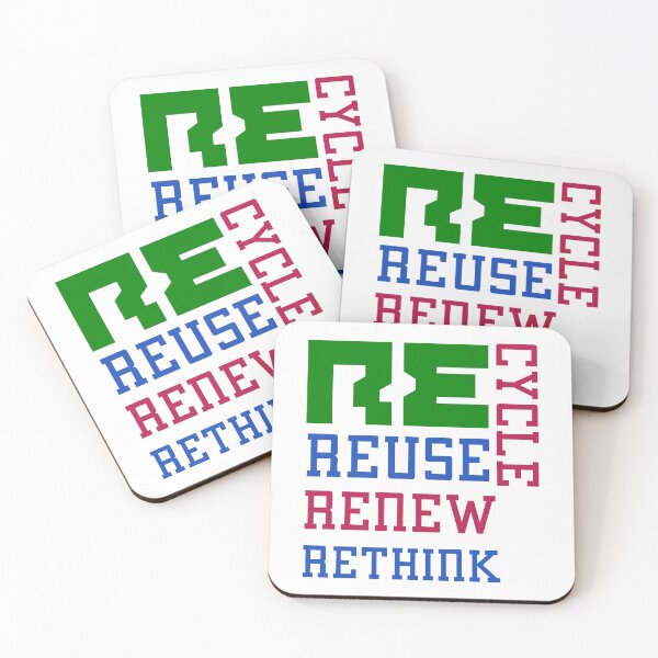 Item preview, recycle reuse renew rethink designed and sold by 101univers.