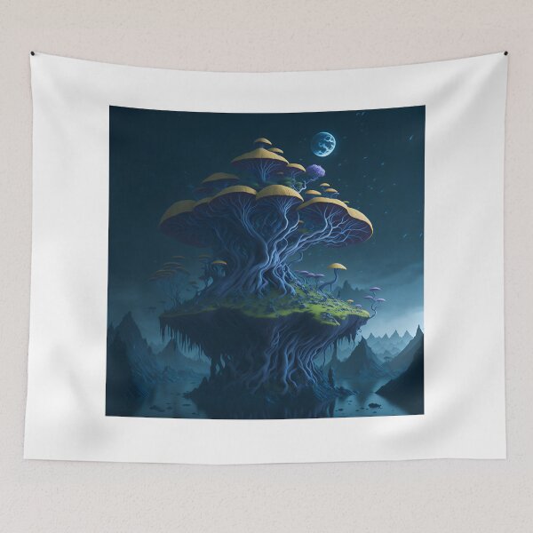 Item preview, Forest Fantasy Vibrant Celestial Oasis Fabled Forest Mystic Mirage designed and sold by RedArtG09.