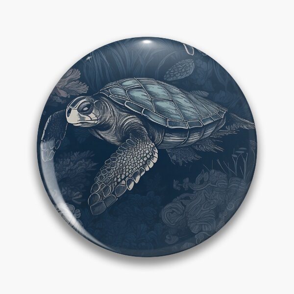 Item preview, Harmonious Swimming Turtles Pattern designed and sold by RooArtistry.