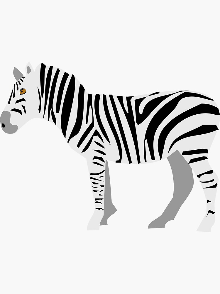 Zebra Stencil Animal Print Design Safari Zoo Jungle Stripe