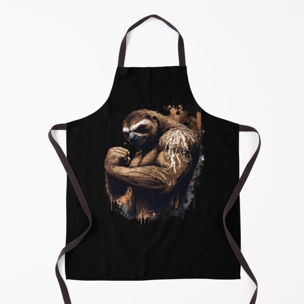 Item preview, muscular sloth bodybuilder designed and sold by DerSenat.