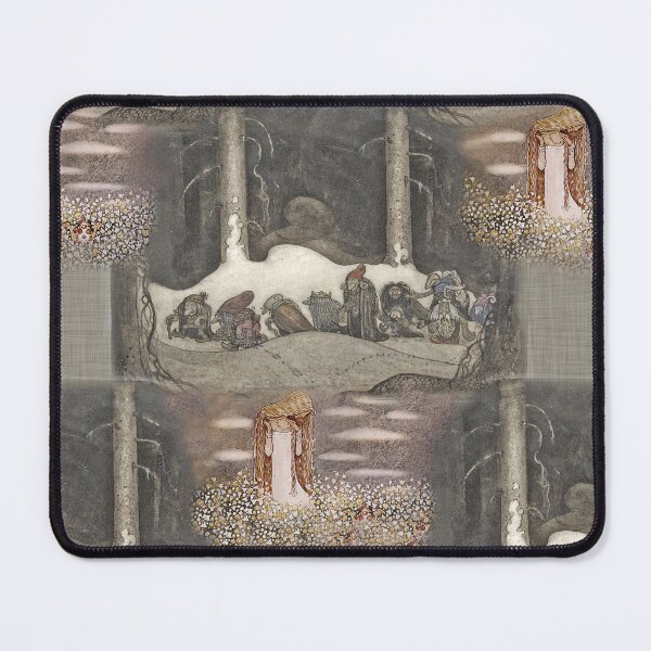 Artikelvorschau, Maidens and Goblins vintage pattern design entworfen und verkauft von Vintage Designs +.