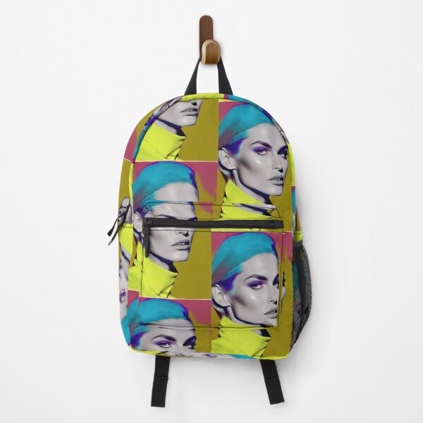 Item preview, Sensational Model: Colorful and Dynamic Pop-Art Graphic Depicting a Fashion Icon designed and sold by Piotrek0001.