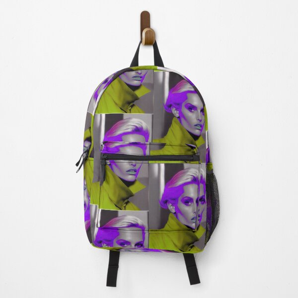Item preview, Sensational Model: Colorful and Dynamic Pop-Art Graphic Depicting a Fashion Icon designed and sold by Piotrek0001.