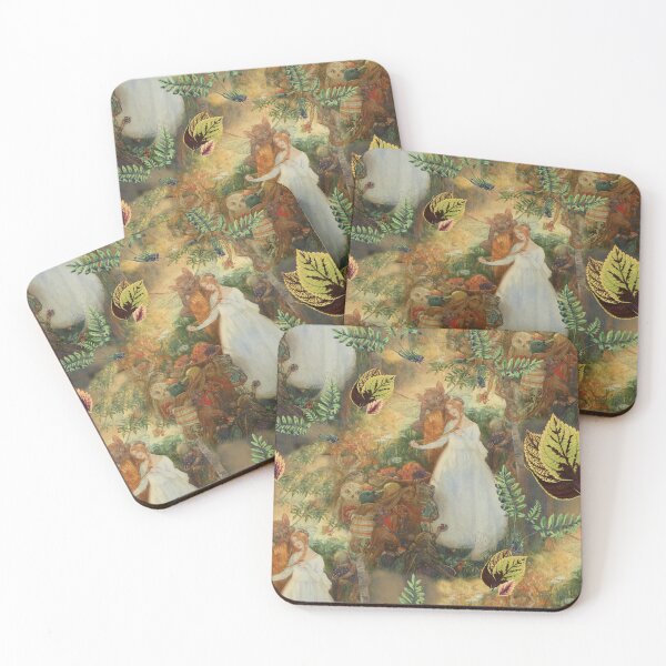Artikelvorschau, fairy glen vintage pattern design entworfen und verkauft von Vintage Designs +.