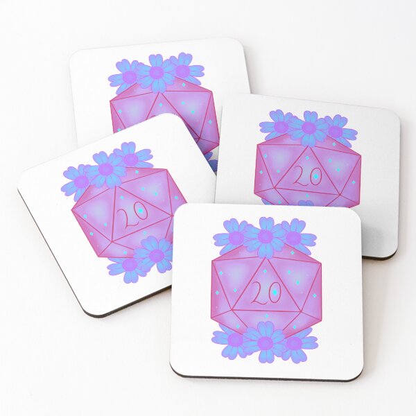 Item preview, cute d20 designed and sold by Little Crows Trinkets.