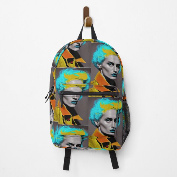 Artikelvorschau, Sensational Model: Colorful and Dynamic Pop-Art Graphic Depicting a Fashion Icon entworfen und verkauft von Piotrek0001.