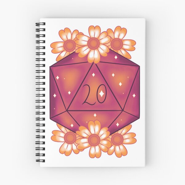 Item preview, cute d20 designed and sold by Little Crows Trinkets.