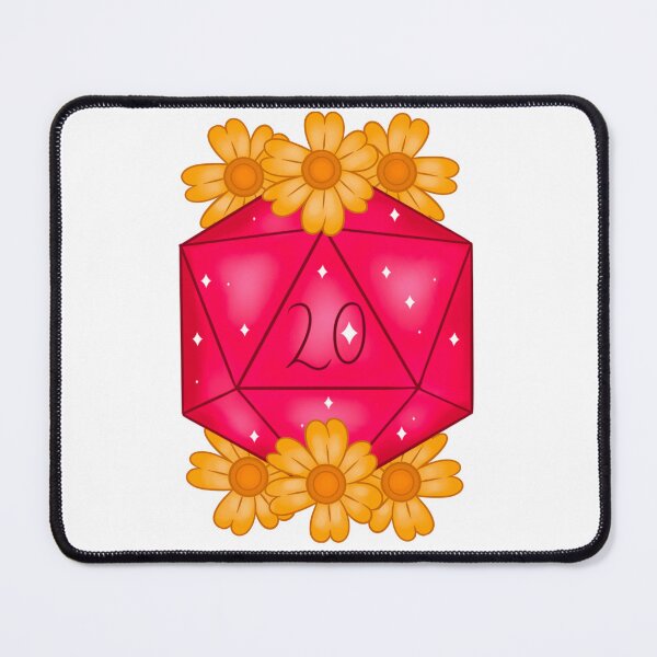Item preview, cute d20 designed and sold by Little Crows Trinkets.