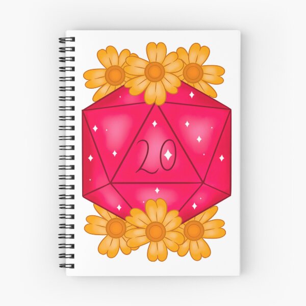 Item preview, cute d20 designed and sold by Little Crows Trinkets.