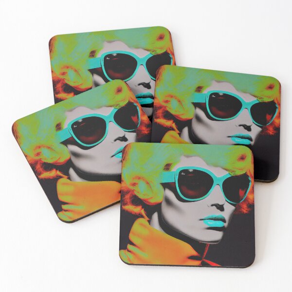 Item preview, Sensational Model: Colorful and Dynamic Pop-Art Graphic Depicting a Fashion Icon designed and sold by Piotrek0001.