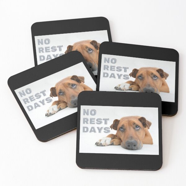 Item preview, No Rest Days designed and sold by Runner's High.