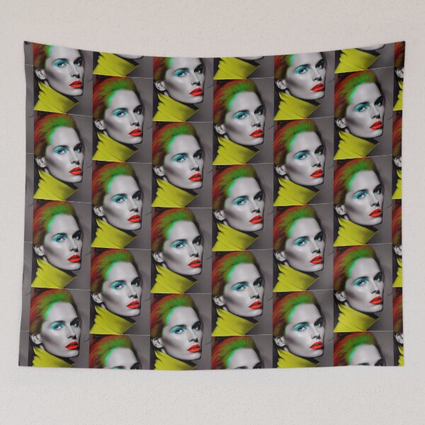 Item preview, Sensational Model: Colorful and Dynamic Pop-Art Graphic Depicting a Fashion Icon designed and sold by Piotrek0001.